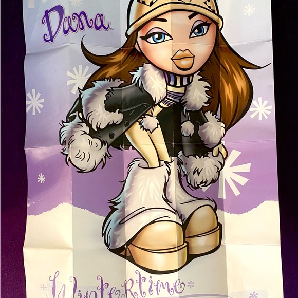 Bratz Winter Winter Wonderland Dana tabloid poster 2003 - Picture 2 of 4
